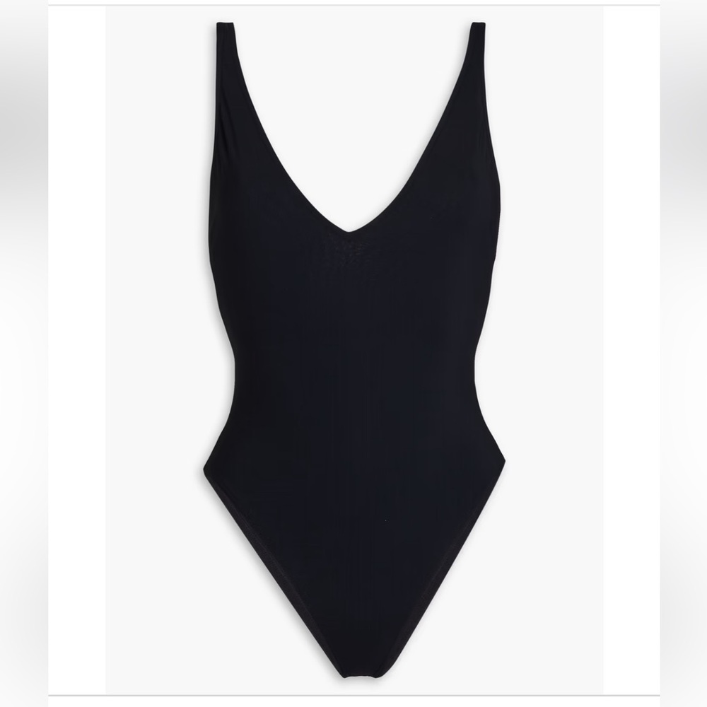 Toteme deep V neck swimsuit size L